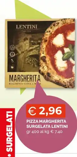 Mercatò Local Pizza Margherita Surgelata Lentini offerta