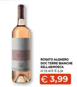 Mercatò Local Rosato alghero doc terre bianche sella&mosca offerta