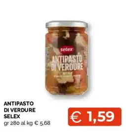 Mercatò Local Antipasto di verdure Selex offerta