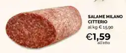 Mercatò Local Salame Milano Citterio offerta