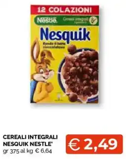 Mercatò Local Cereali integrali Nesquik Nestlé offerta