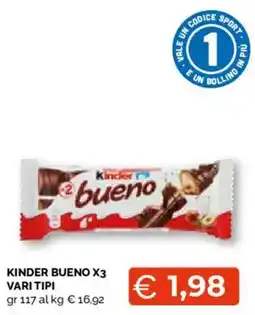 Mercatò Local Kinder bueno offerta