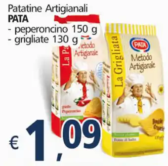 Alter Discount Patatine Artigianali Pata 150 g-130 g offerta