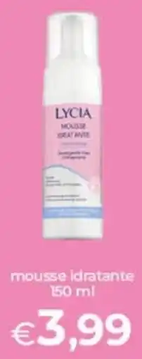 Pilato Lycia mousse idratante offerta