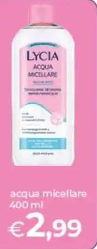 Pilato Lycia acqua micellare offerta