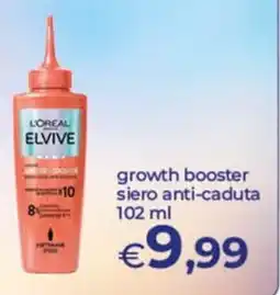 Pilato L'Oréal Elvive growth booster siero anti-caduta offerta