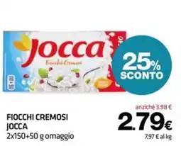 Superconti Fiocchi cremosi Jocca offerta