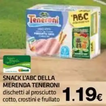 Snack l'abc della merenda teneroni