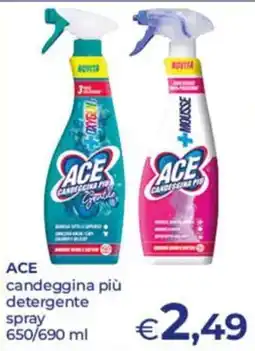 Pilato ACE candeggina più detergente spray offerta