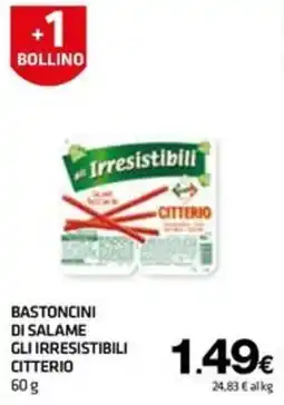 Superconti Bastoncini di salame gli irresistibili Citterio offerta