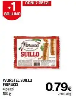 Superconti Wurstel Suillo Fiorucci offerta