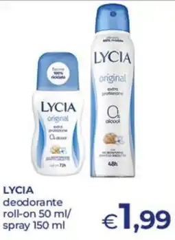 Pilato Lycia deodorante offerta