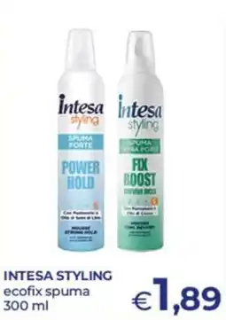 Pilato Intesa styling ecofix spuma offerta