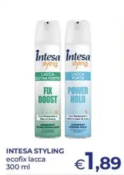 Pilato Intesa Styling ecofix lacca offerta