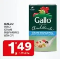 Quick Sisa Gallo riso chicchi ricchi offerta