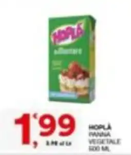 Quick Sisa Hoplà panna vegetale offerta