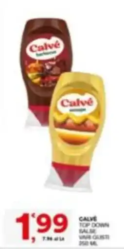 Quick Sisa Calvé salsa offerta