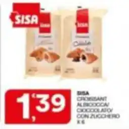 Quick Sisa Sisa croissant albicocca cioccolato con zucchero offerta