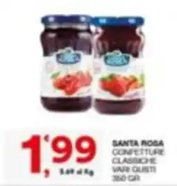 Quick Sisa Santa Rosa confetture classiche offerta