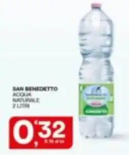 Quick Sisa San Benedetto acqua naturale offerta