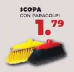 Amashop Scopa con paracolpi offerta