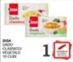 Quick Sisa Siba dado classico/vegetale offerta