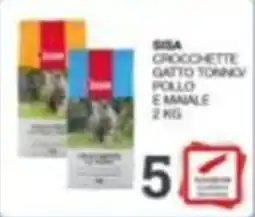 Quick Sisa Sisa crocchette gatto tonno pollo e maiale offerta