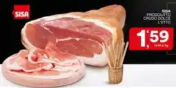 Quick Sisa Sisa prosciutto crudo dolce offerta