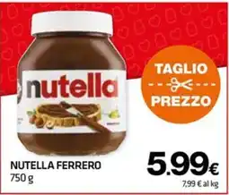 Superconti Nutella Ferrero offerta