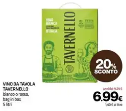 Superconti Vino da tavola Tavernello offerta