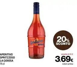 Superconti Aperitivo Spritzoso La Gioiosa offerta