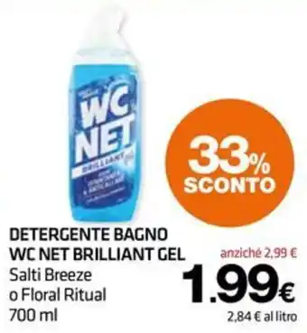 Detergente bagno WC Net Brilliant Gel