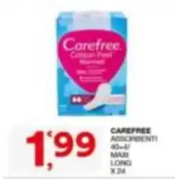 Quick Sisa Carefree assorbenti offerta