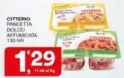 Quick Sisa Citterio pancetta dolce/affumicata offerta