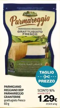 Superconti Parmigiano Reggiano Dop Parmareggio Granterre offerta