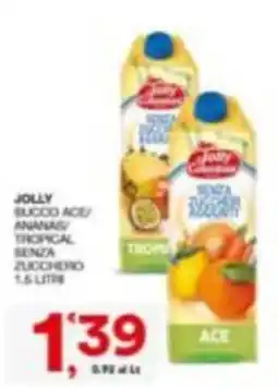Quick Sisa Jolly succo ace/ananas/tropical senza zucchero offerta