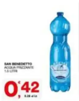 Quick Sisa San Benedetto acqua frizzante offerta