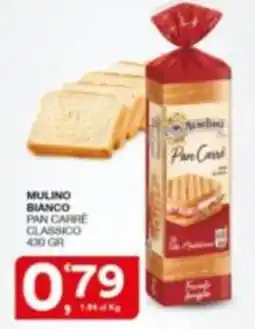 Quick Sisa Mulino Bianco Pan Carré Classico offerta