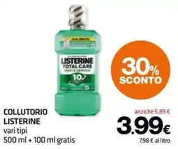 Superconti Collutorio Listerine offerta