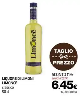 Superconti Liquore di limoni Limoncè classico offerta