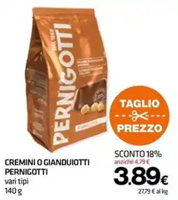 Superconti Cremini o gianduiotti Pernigotti offerta