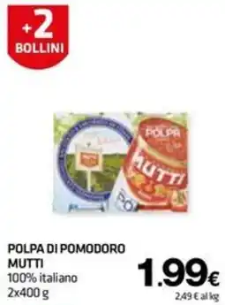 Superconti Polpa di pomodoro Mutti offerta