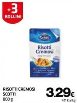 Superconti Risotti Cremosi Scotti offerta