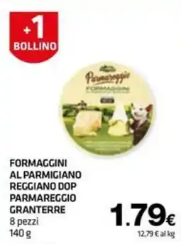 Superconti Formaggini al Parmigiano Reggiano DOP Parmareggio Granterre offerta