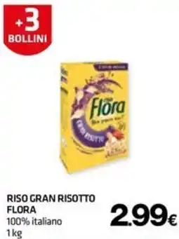 Superconti Riso gran risotto Flora offerta