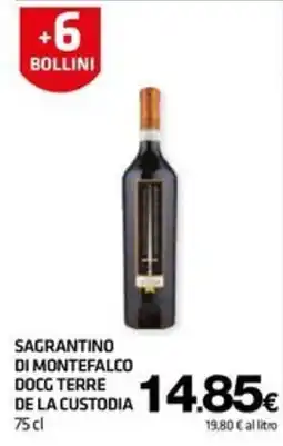 Superconti Sagrantino di Montefalco DOCG Terre de la Custodia offerta