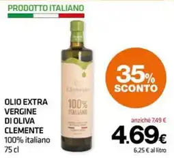 Superconti Olio extra vergine di oliva Clemente offerta