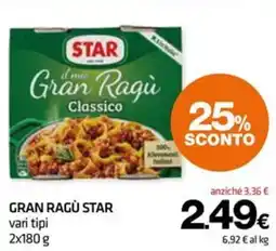 Superconti Gran Ragù Star Classico offerta