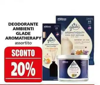 Il Gigante Glade Aromatherapy Deodorante Ambienti assortito offerta