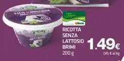 Superconti Brimi ricotta senza lattosio offerta